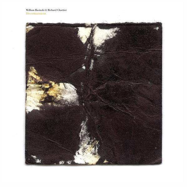 William Basinski & Richard Chartier : Divertissement (LP, Album, Ltd)