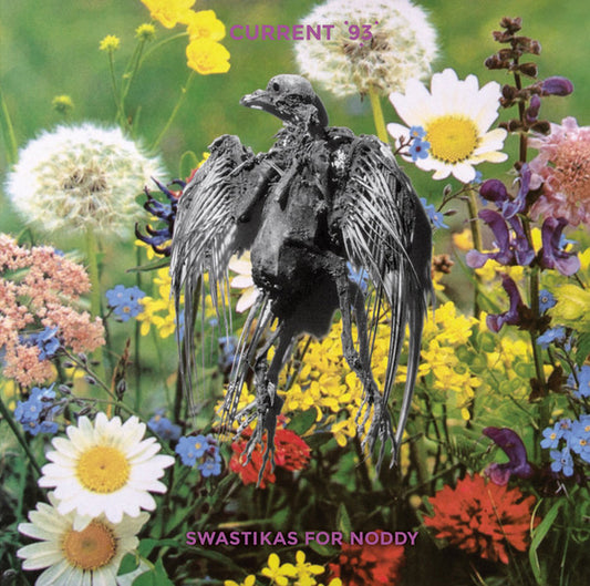 Current 93 : Swastikas For Noddy / Crooked Crosses For The Nodding God (LP, Album, Pur + LP, Album, Gre + Comp, Ltd, RE, R)