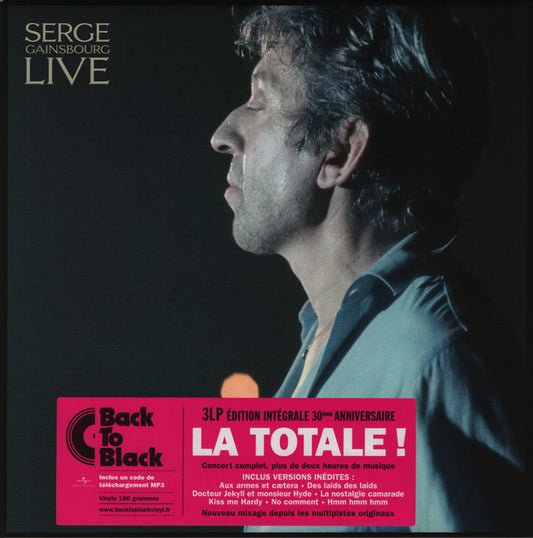 Serge Gainsbourg : Live (3xLP, Album, RE, RM)