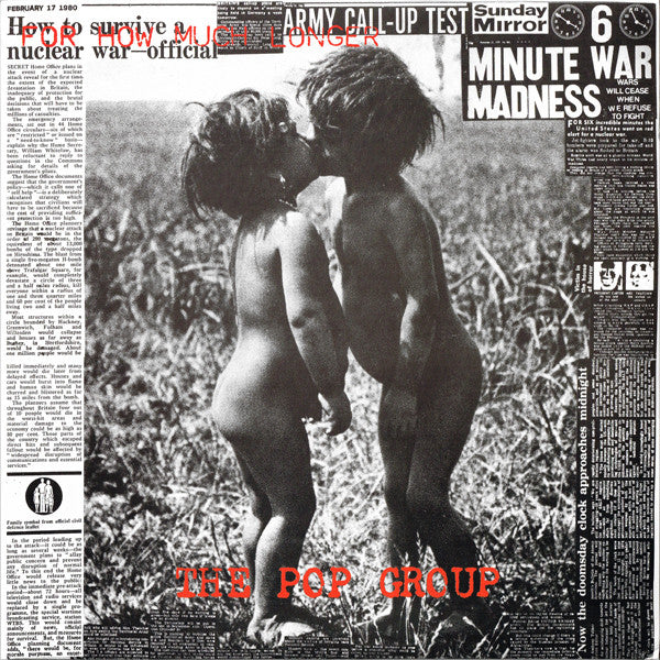 The Pop Group : For How Much Longer Do We Tolerate Mass Murder? (LP, Album, RE, RM)