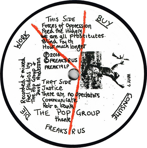 The Pop Group : For How Much Longer Do We Tolerate Mass Murder? (LP, Album, RE, RM)