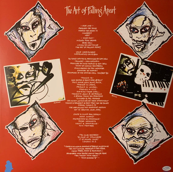 Soft Cell : The Art Of Falling Apart (LP, Album + 12", Single)