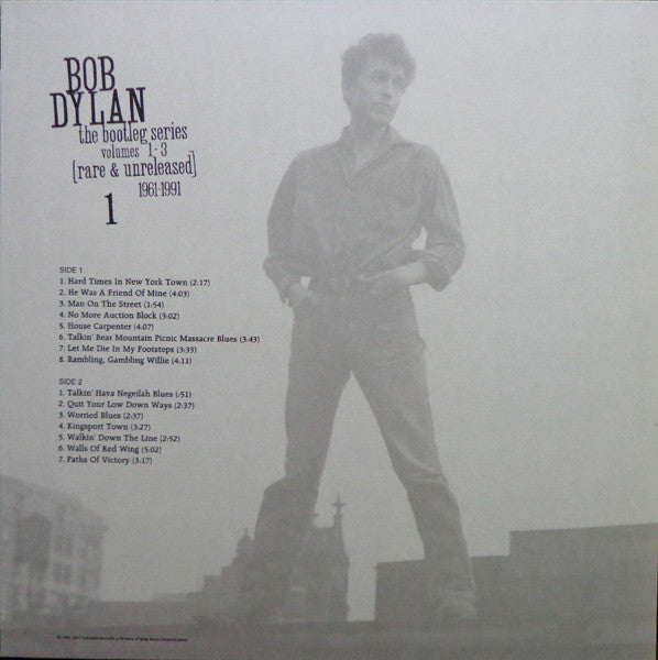 Bob Dylan : The Bootleg Series Volumes 1 - 3 [Rare & Unreleased] 1961-1991 (5xLP, Comp, RE + Box, Comp, RE)